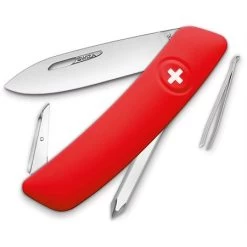 Swiza 2000 D02 Swiss Pocket Knife With Red Handle