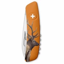 Swiza Wildlife TT03 Swiss Tick Tool Pocket Knife, Deer -Swiza Knives SZ0070.W003 Closed x1000 f07c6ef8 ec73 4b15 ba30 8631482e95ff