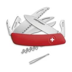 Swiza D09 Swiss Pocket Knife, Red -Swiza Knives SZA1301000 Swiza D09 458a900e 526f 452a ba3c 35cd63dd384c
