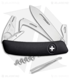 Swiza HO05TT Horse Pocket Knife Black (2.74" Satin)