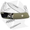 Swiza TT03 Tick Tool Bear Swiss Pocket Knife OD Green (3" Satin)