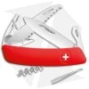 Swiza TT05 Tick Tool Swiss Pocket Knife Red (3" Satin)