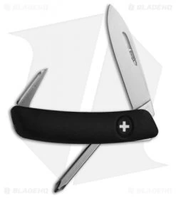 Swiza D02 Swiss Pocket Knife Black (3" Satin)